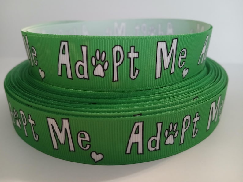 Adoption Ribbon Color Grosgrain Ribbon 5 Yards 7/8