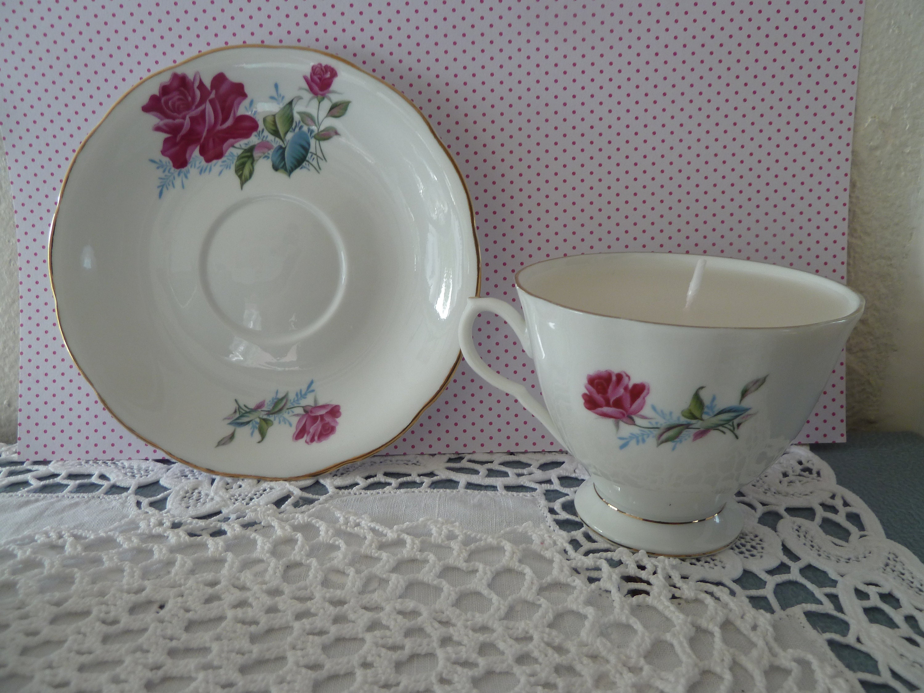 Tasse en Porcelaine Bougie