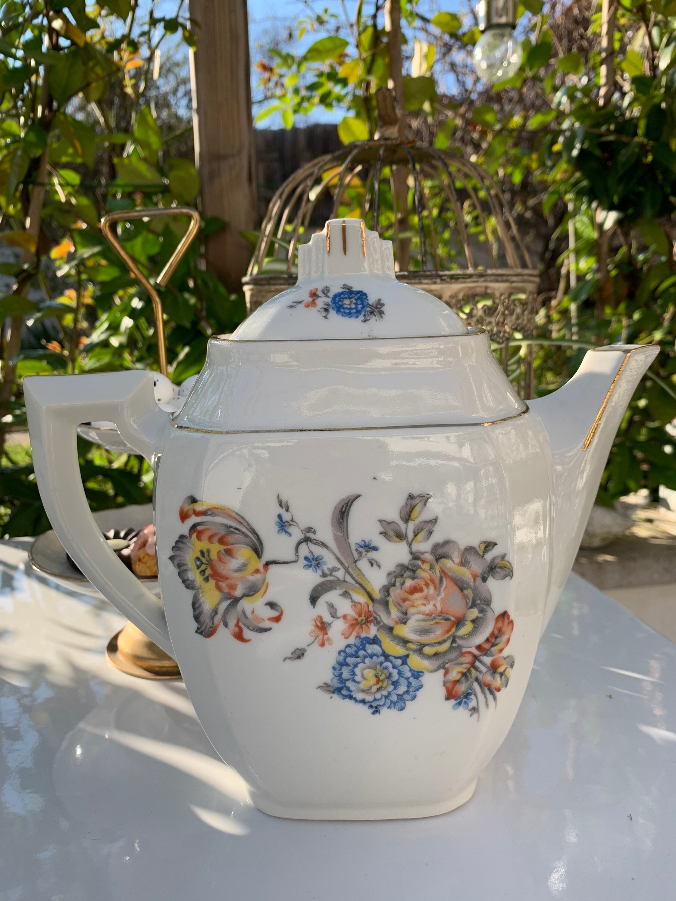 Théière en Porcelaine de Limoges