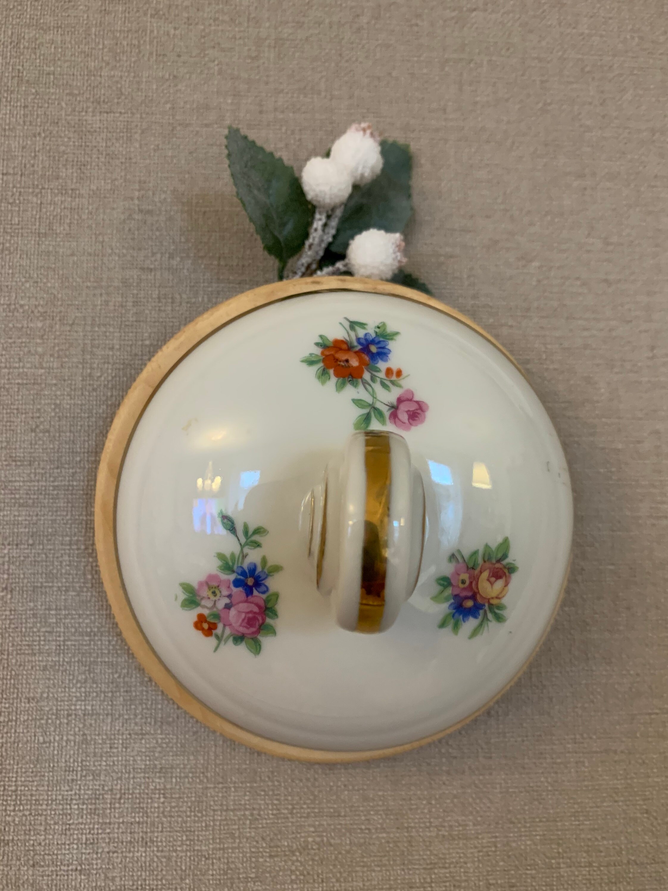 Accroche Torchon en Porcelaine