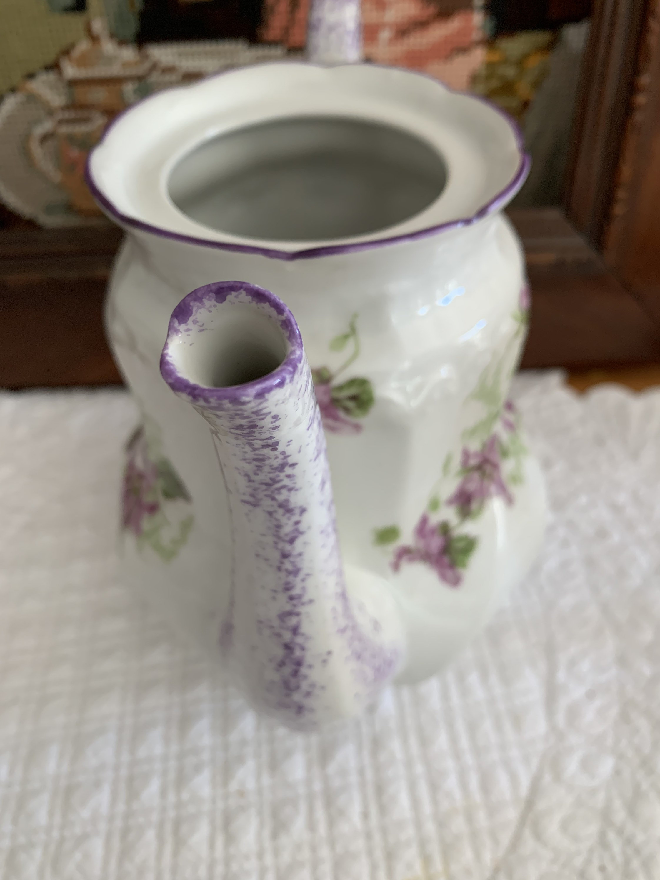 Théière Verseuse en Porcelaine