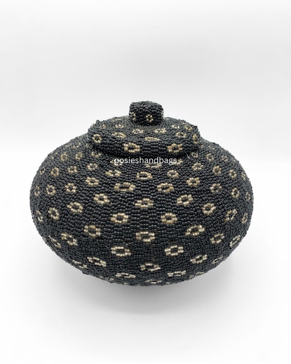 Small Bali Braided Beaded Baskets Small Bali Braided Beaded Baskets
