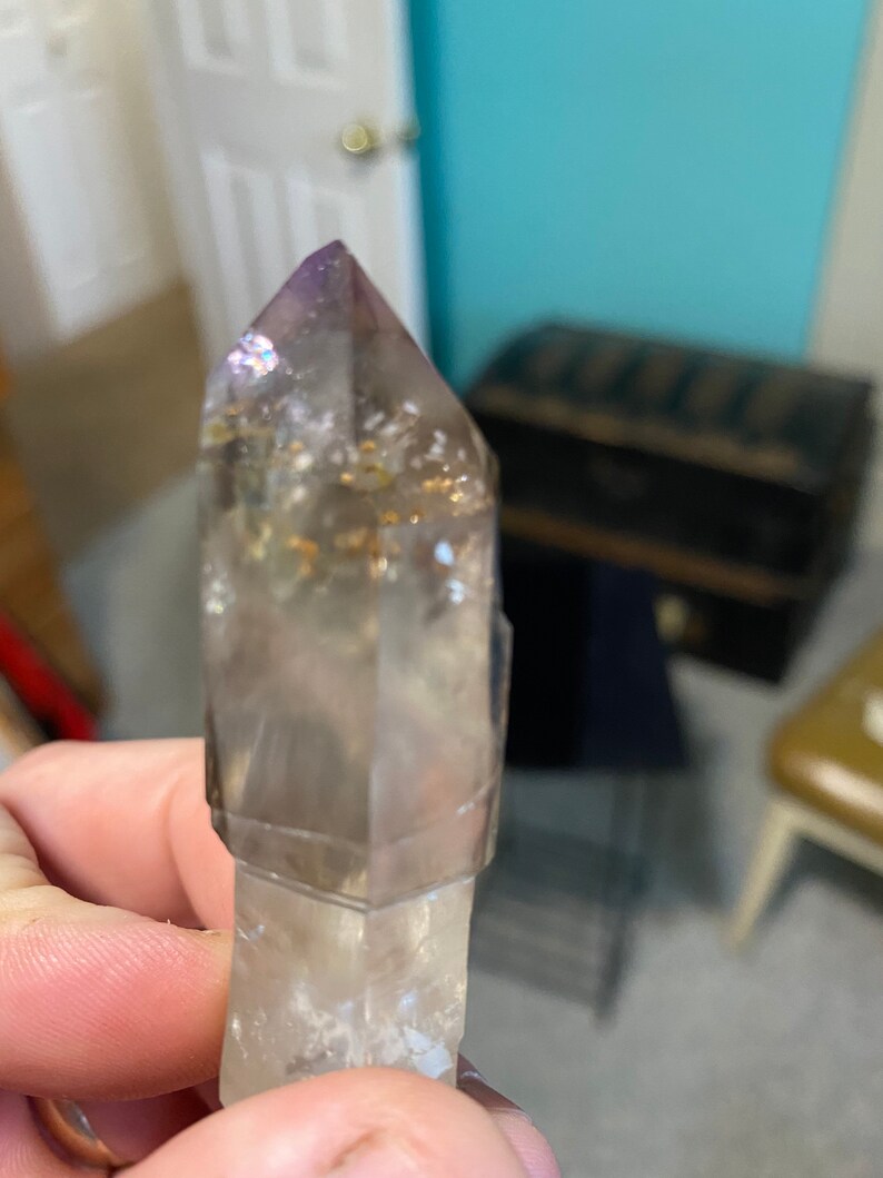 Montana Amethyst Quartz Crystal Scepter