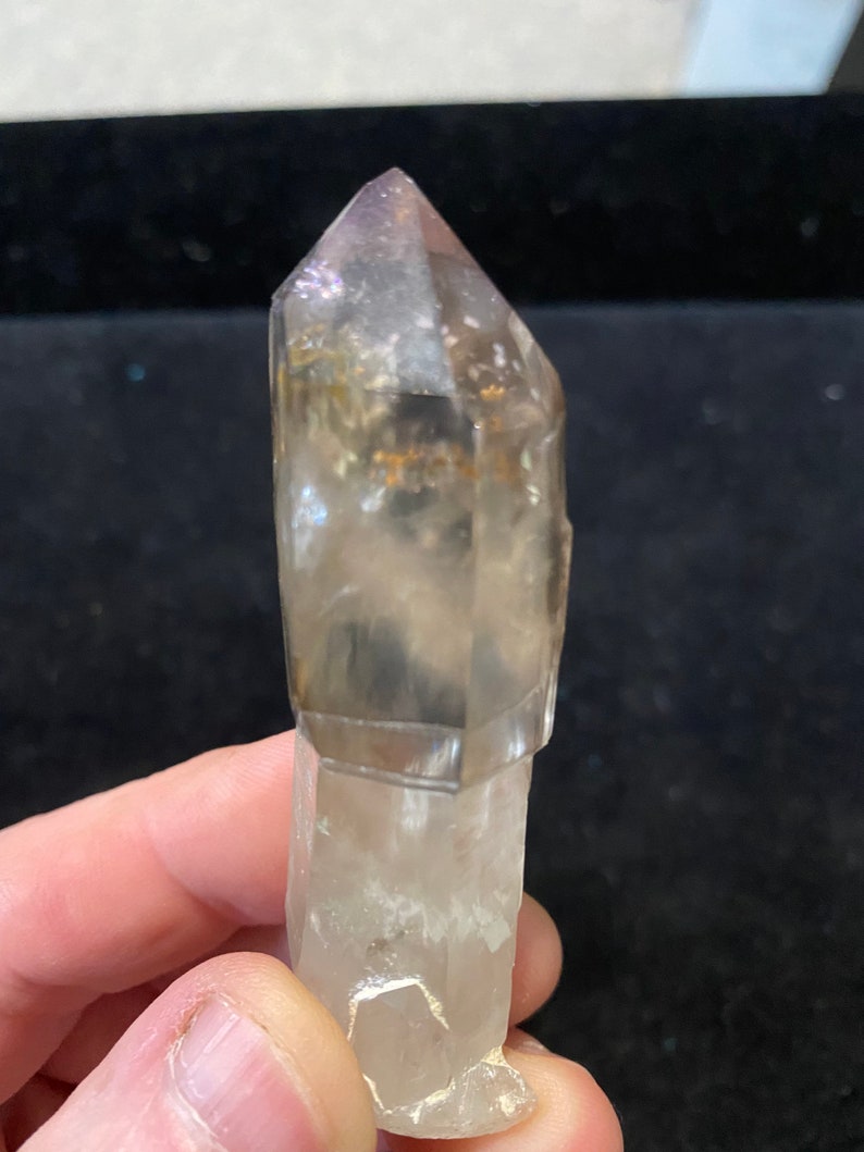 Montana Amethyst Quartz Crystal Scepter