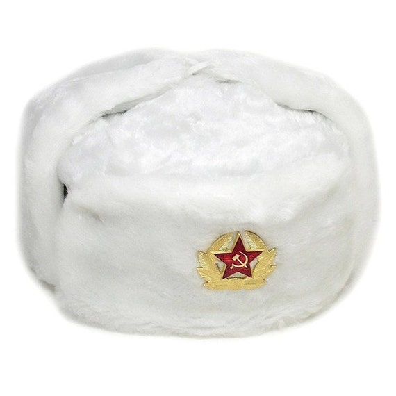 Ushanka Russian USSR Military Hat With 