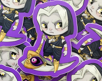 Thanatos Dios de la Muerte Hades Pegatina de videojuego