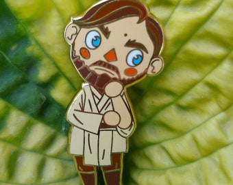 Star Wars Enamel Pin - Obi-Wan Kenobi Hard Enamel Pin - Cute Enamel Pin