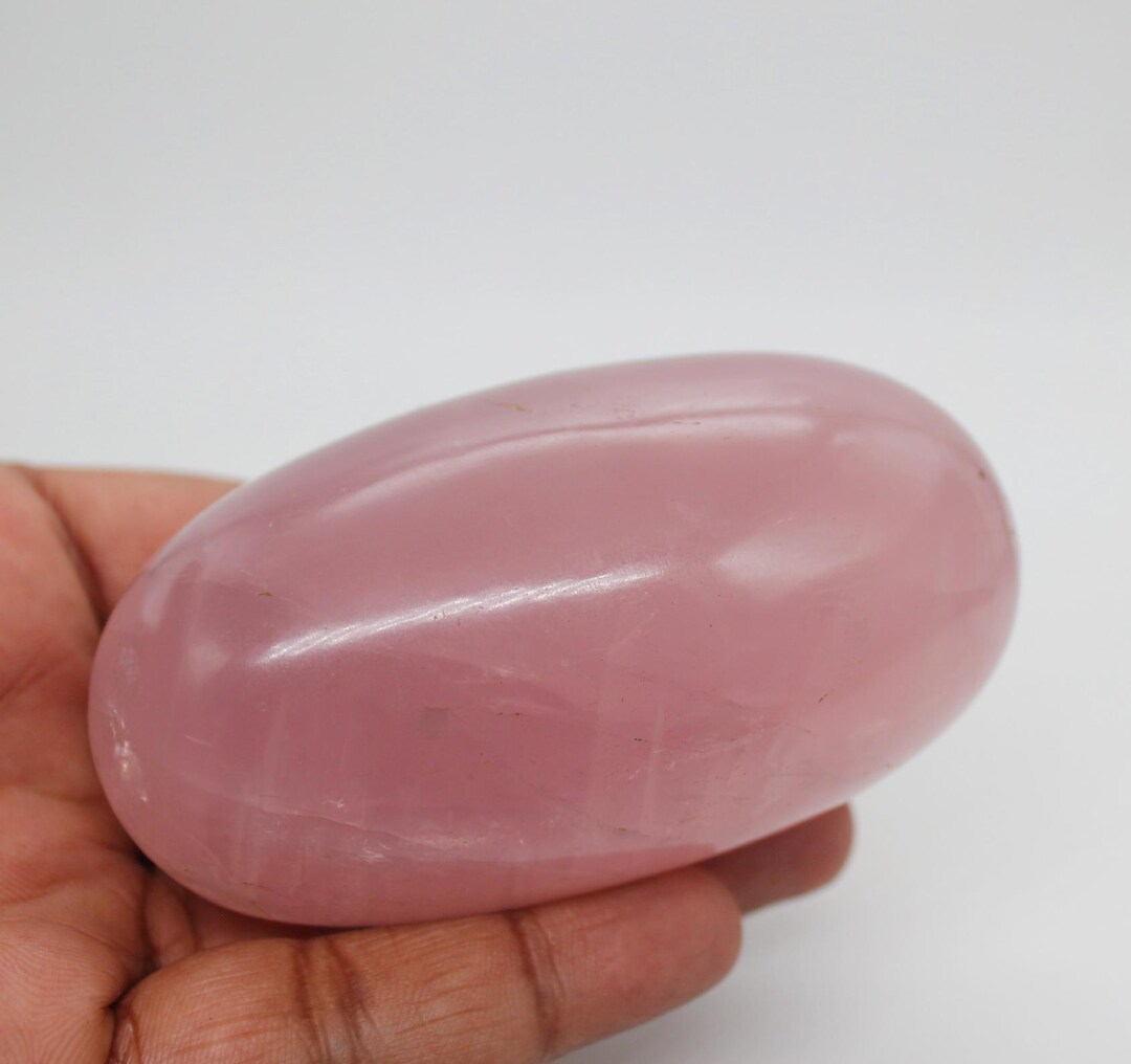 Natural Pink Rose Quartz Lingam, Rose Quartz Stone Carved, Shiva Lingam ...