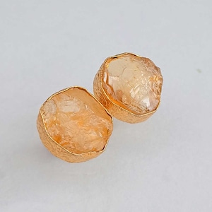 Unique Handmade Citrine Ring | Yellow Stone Citrine Ring |Gold Ring | Citrine Jewelry | two Stone Citrine Ring | Wedding Gift Ring | Jewelry