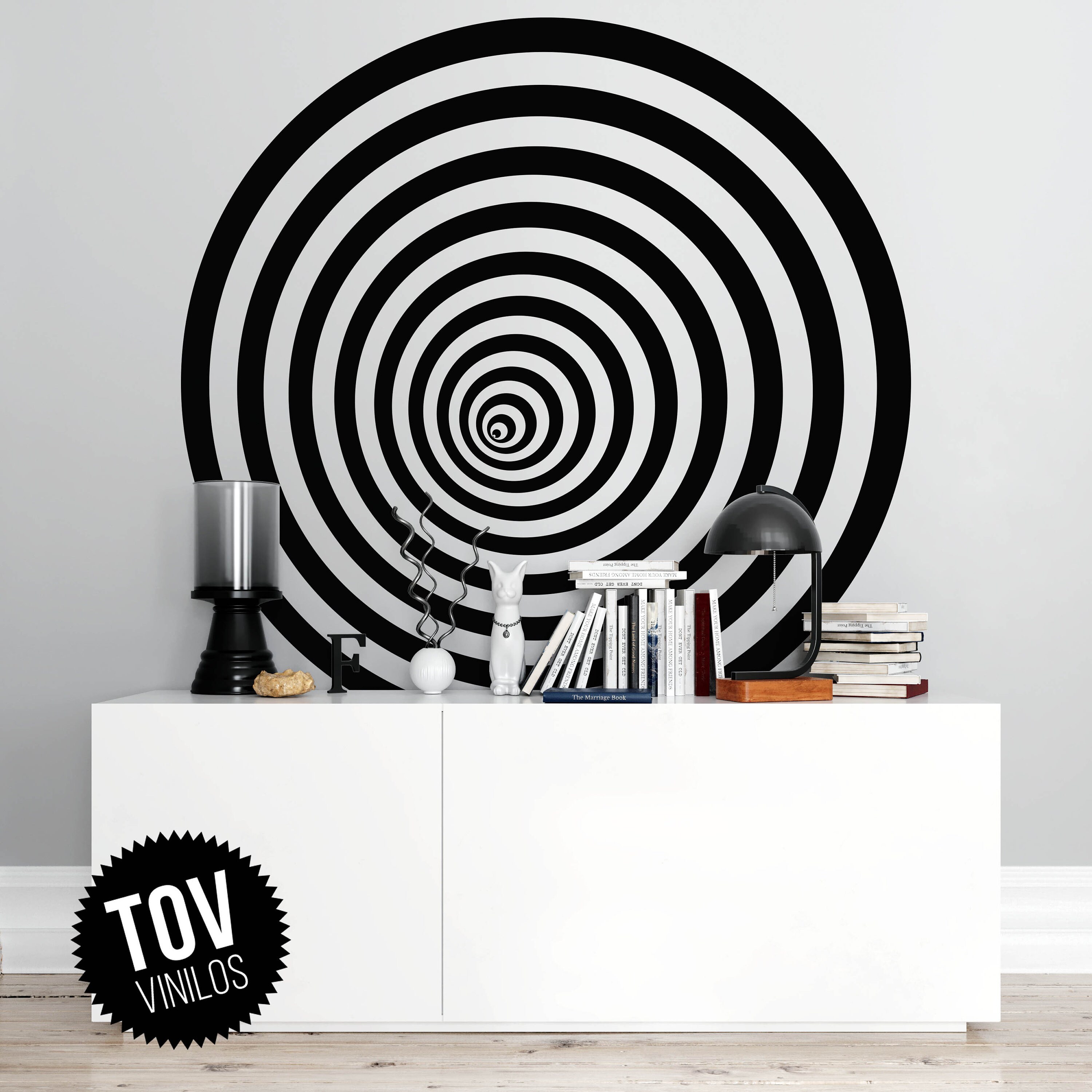 Optical Illusion Wall Art Uk deep cool