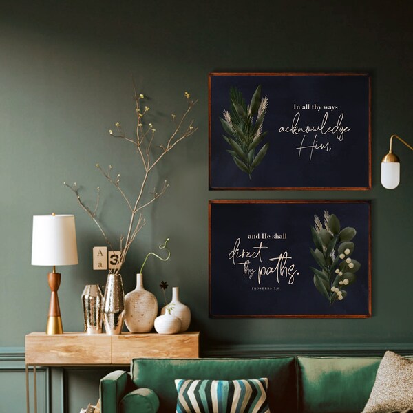 Navy Dining Room Art - Etsy