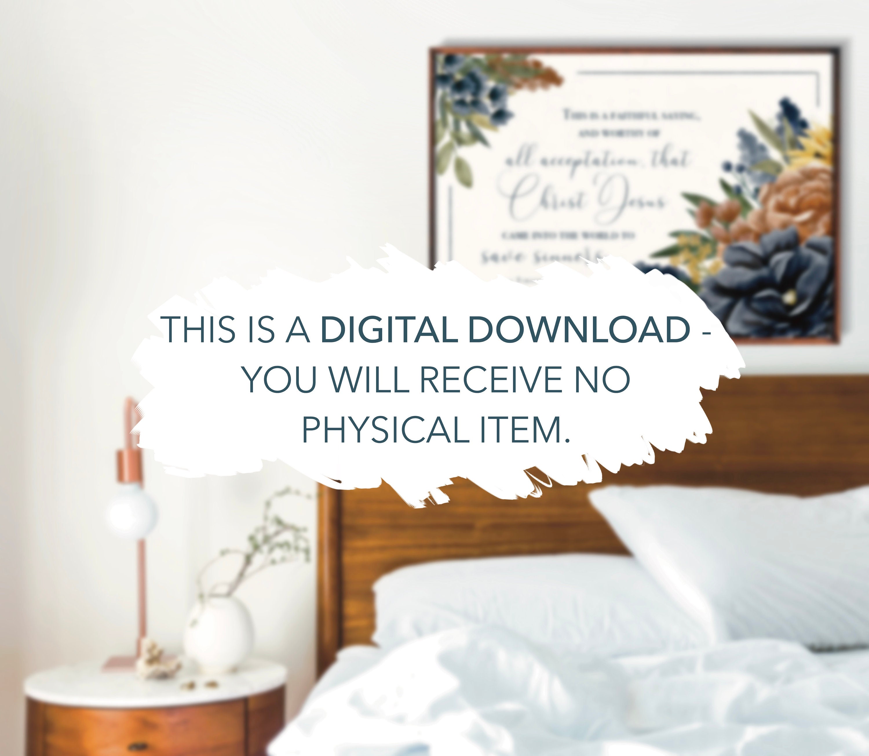 KJV printables Gospel print Living room print Digital | Etsy