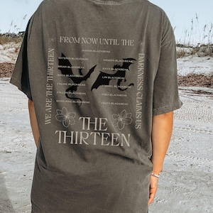 The Thirteen Shirt, Licensed SJM Merch, Throne of Glass, Manon Blackbeak Kingdom of Ash Shirt, Sarah J Maas Merch SJM Gifts TOG Shirt