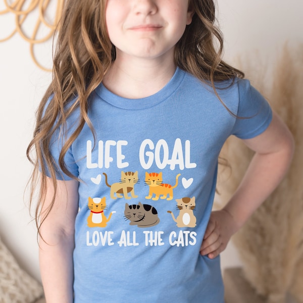 Toddler Cat Shirt Etsy