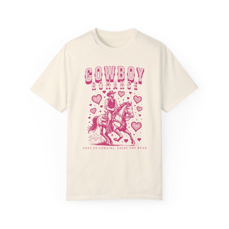 Cowboy Romance Reader Shirt, Western Romance Book Cowgirl Shirt Spice Reader Smut Shirt Western Bookish Things Tee Booklover Gifts image 5