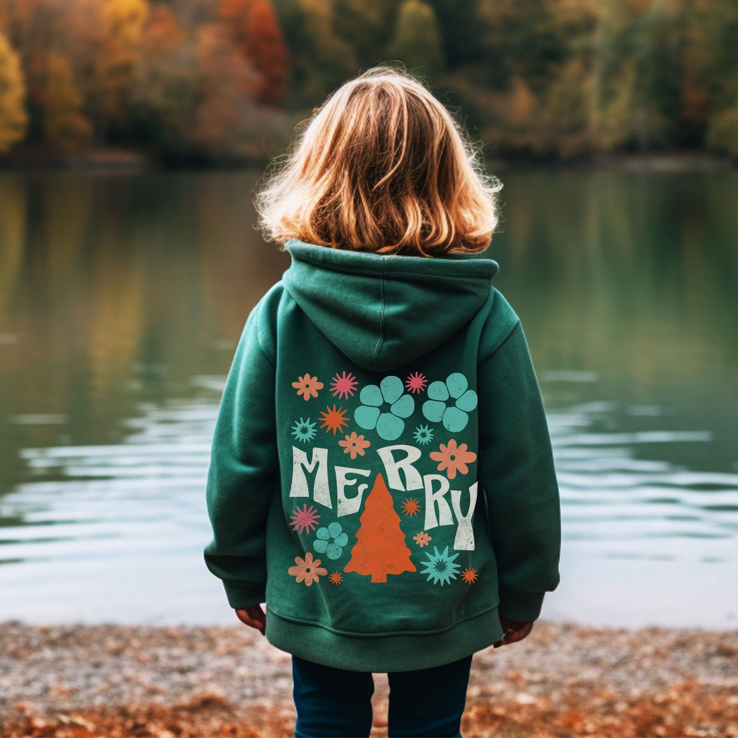 Christmas hoodie girls hotsell