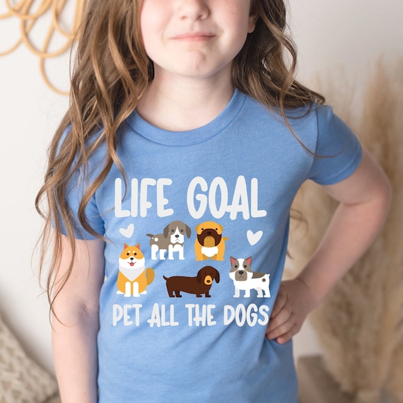 Life Goal Pet All The Dogs T-Shirt - Pet Lover Gift Shirt Life Goal Pet All The Dogs T-Shirt - Pet Lover Gift Shirt