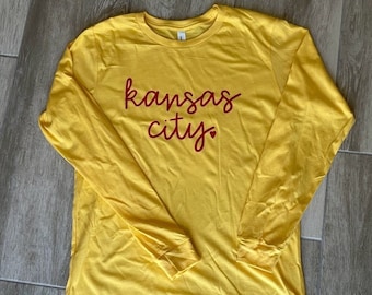Kansas City T-shirt, Long Sleeve Shirt or Sweatshirt