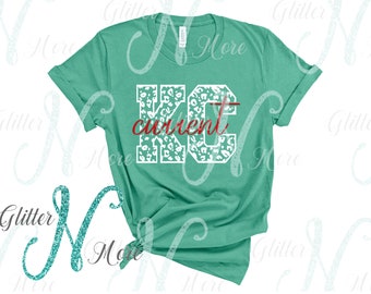 KC Current Leopard Tank, T-shirt or Long Sleeve Shirt (Non-Glitter)