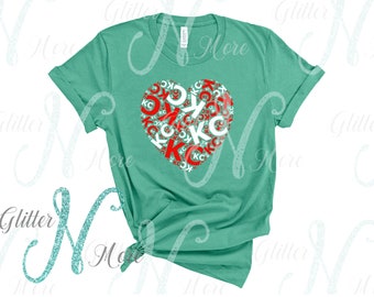 KC Heart T-shirt (KC Current Inspired)