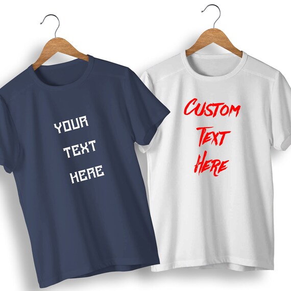 Personalized T-shirt Custom T-shirts 