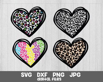 Free Free 114 Cheetah Print Heart Svg Free SVG PNG EPS DXF File