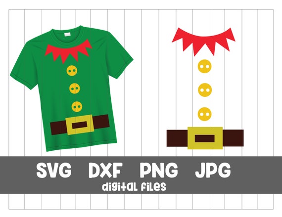 Download Elf Costume Svg Christmas Svg Elf Iron On Transfer Image Elf Etsy