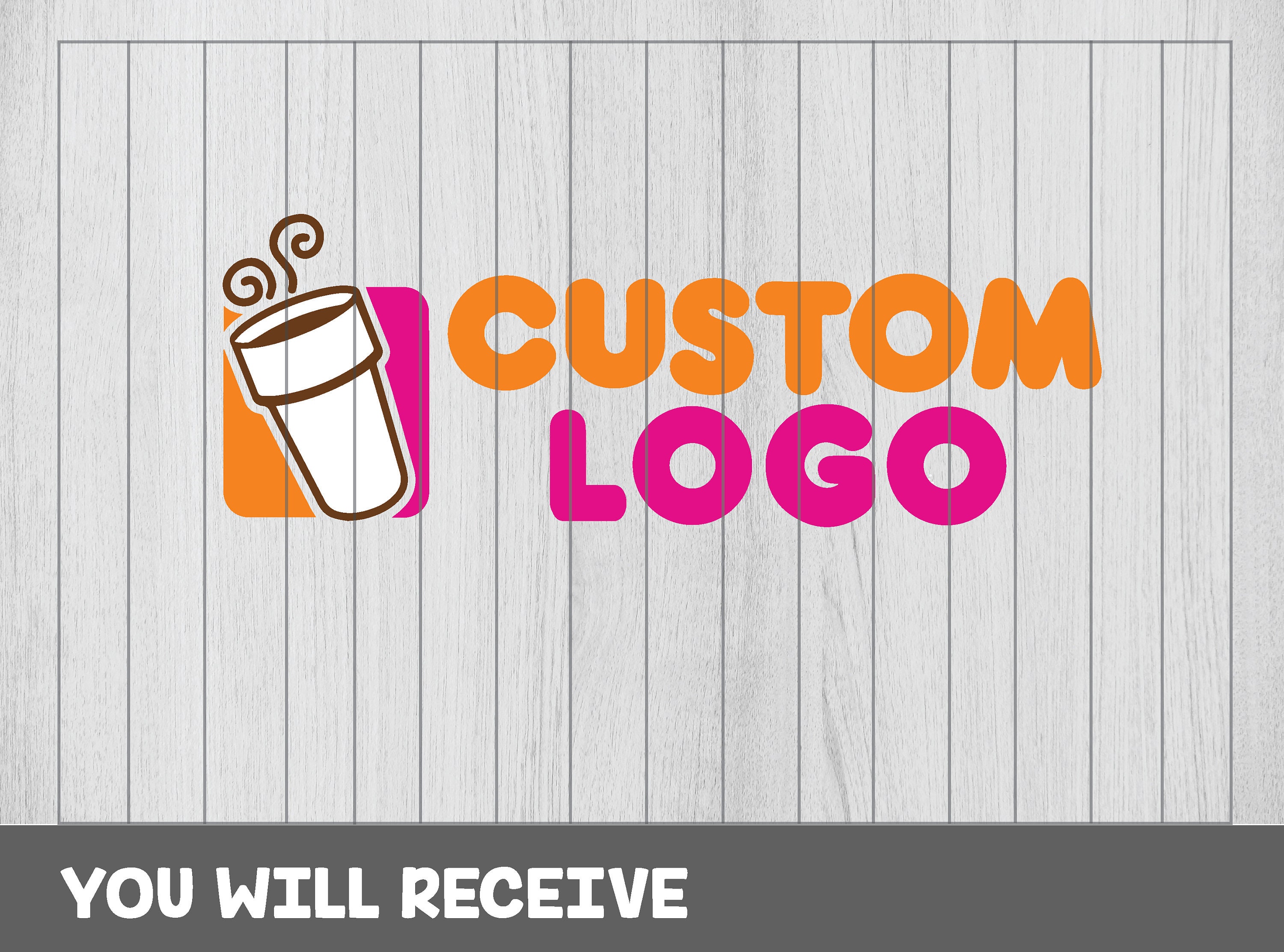 Dunkin Donuts Font Logo Dunkin Donuts Svg Letters Numbers and Etsy UK
