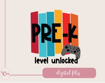 SVG de la maternelle à la première année : partie terminée, niveau débloqué (téléchargement numérique)