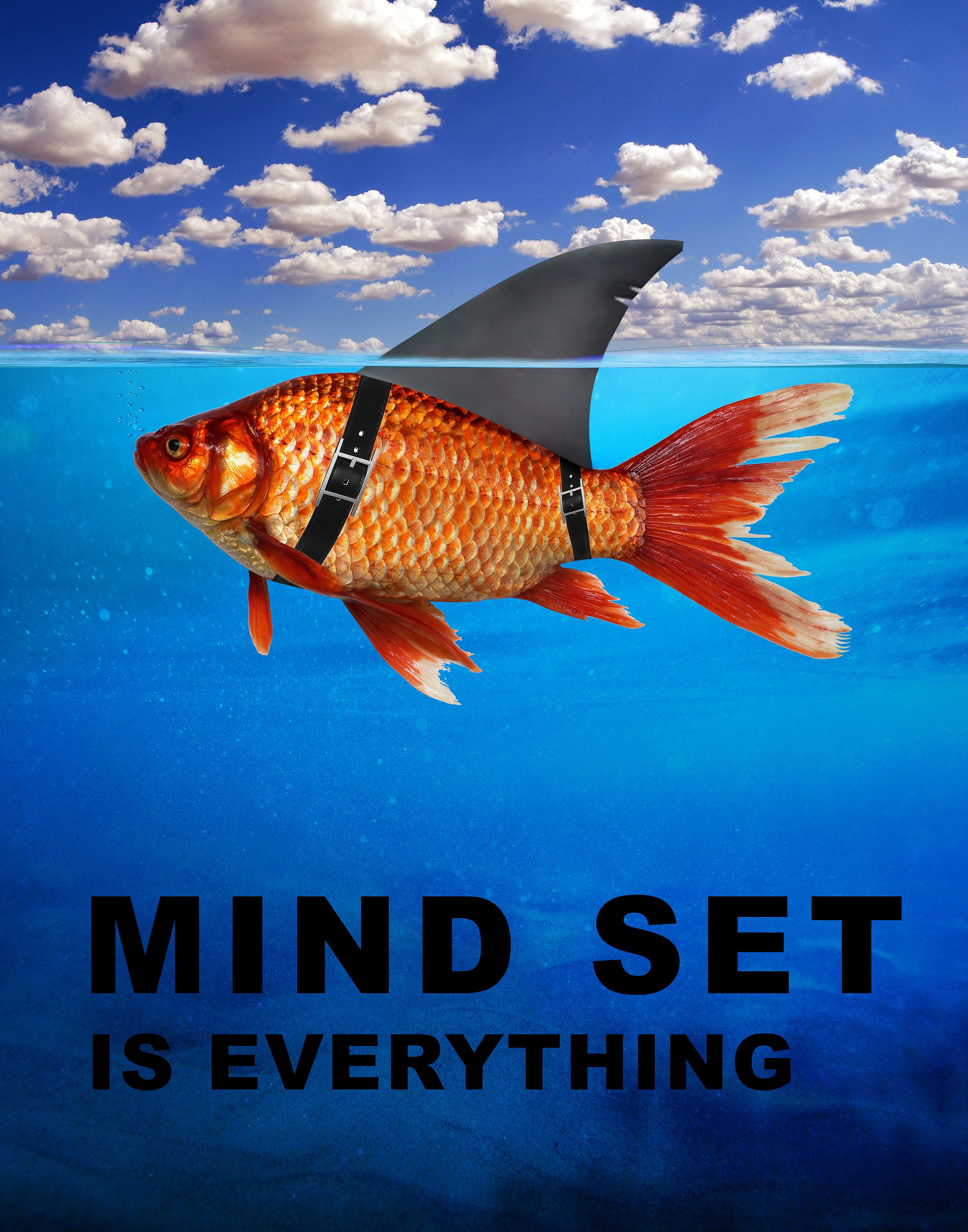 Wall Art Mind Set Is Everything Inspirational Art Etsy