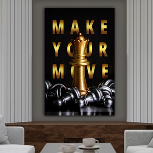 Wall Art: Make Your Move - Chess - Printable