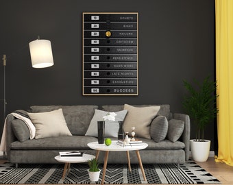 Wall Art: Weights Board - What's Weighing You Down? - Printables