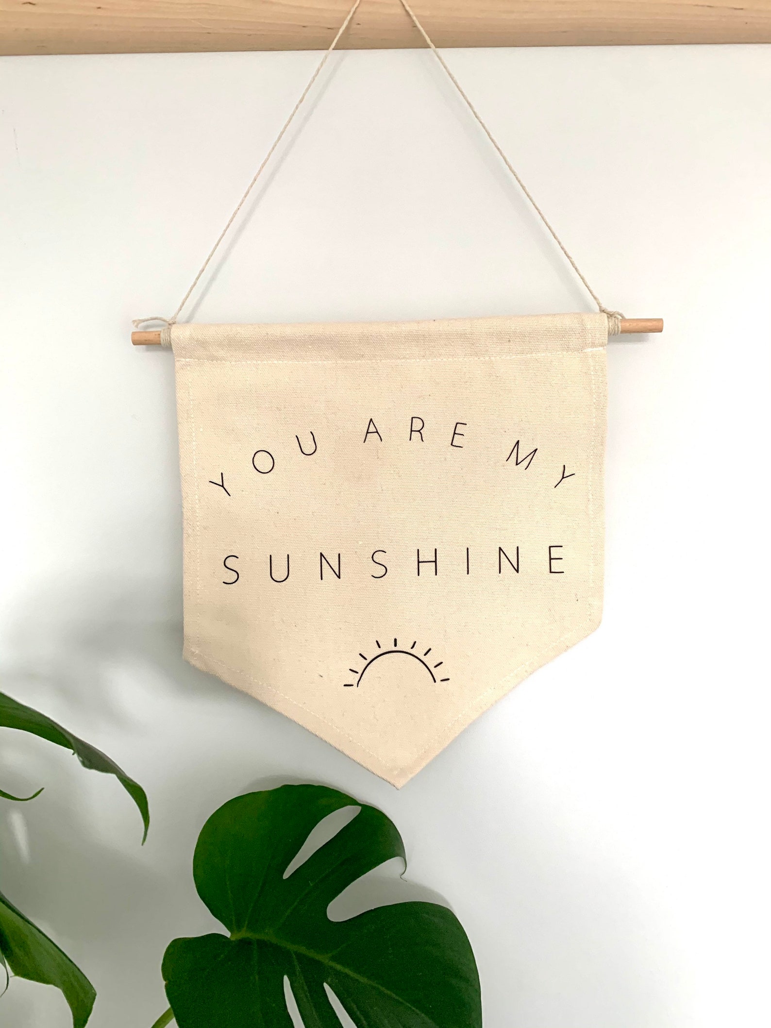 Wall hanging banner flag pennant Etsy