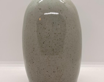 Gray bud vase