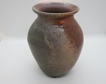 Small soda fired vase.