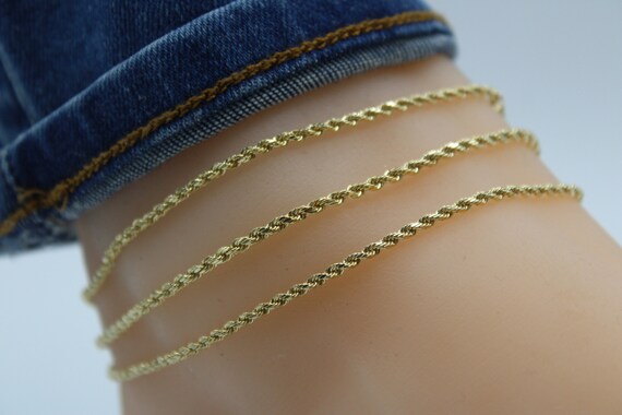 12 inch 2024 14k gold chain