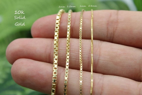 10k & 14k Solid Gold Chains - 100% Real Gold