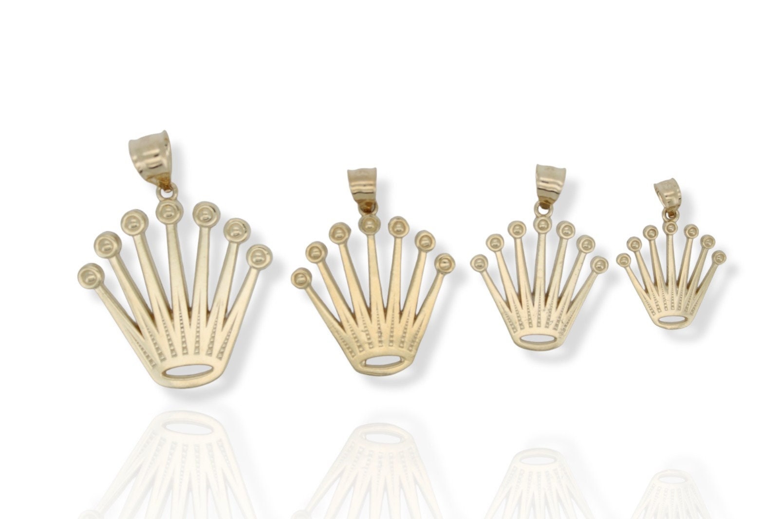 Rolex crown hotsell pendant necklace