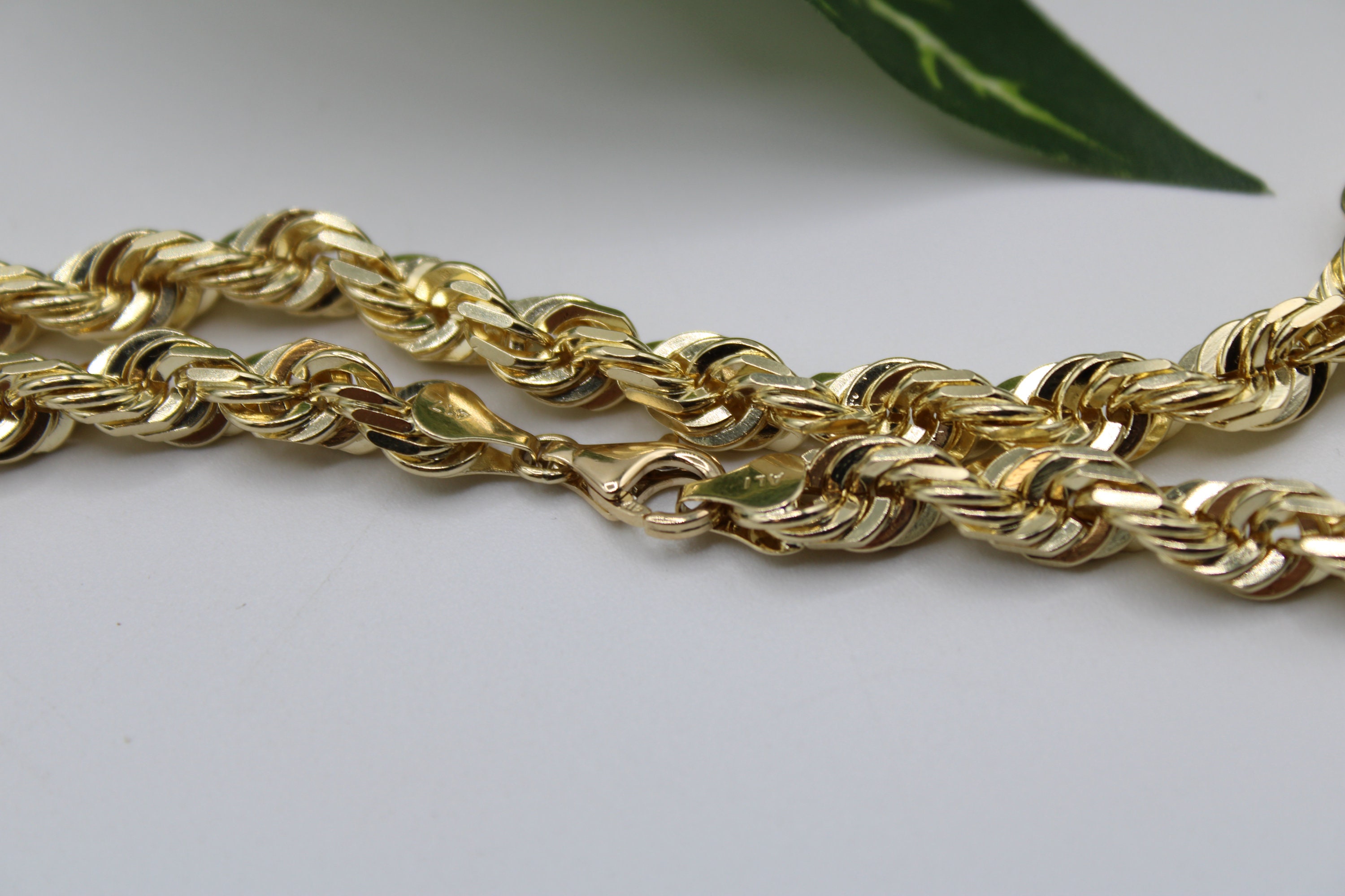 JOBO Panzerkette 333 Gelbgold 2,1 Mm 80 Cm Gold Kette Halskette Goldkette Federr