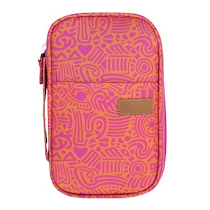 Coral - Capa para passaporte e porta-cartões Impertex, capa para passaporte, carteira de viagem multifuncional, carteira para passaporte, presente para viajantes