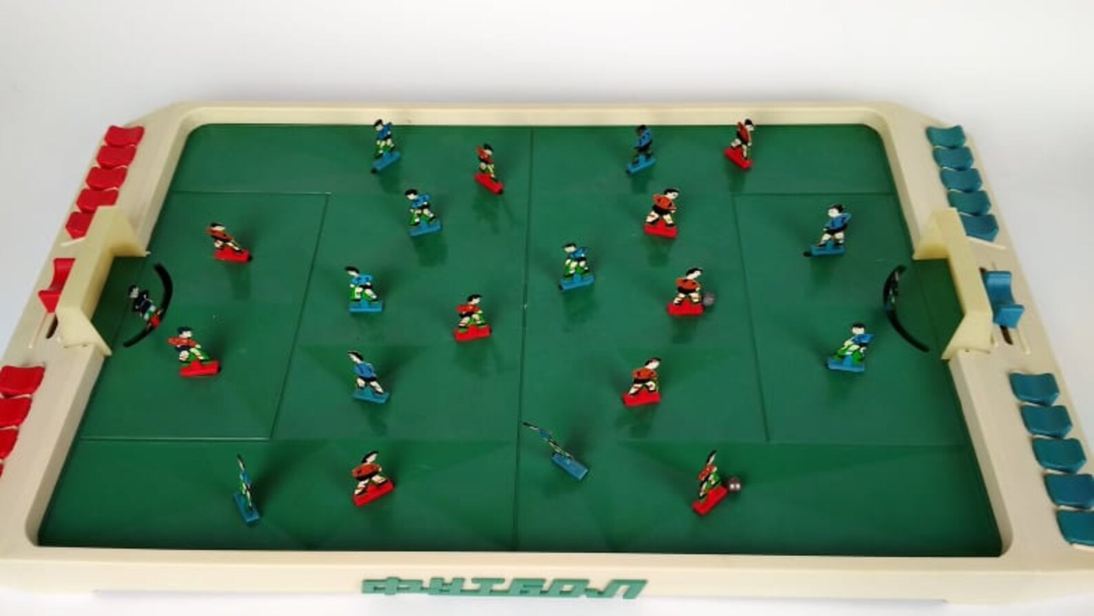 Vintage Metal Toy Football Board Game USSR Russia Soviet Etsy