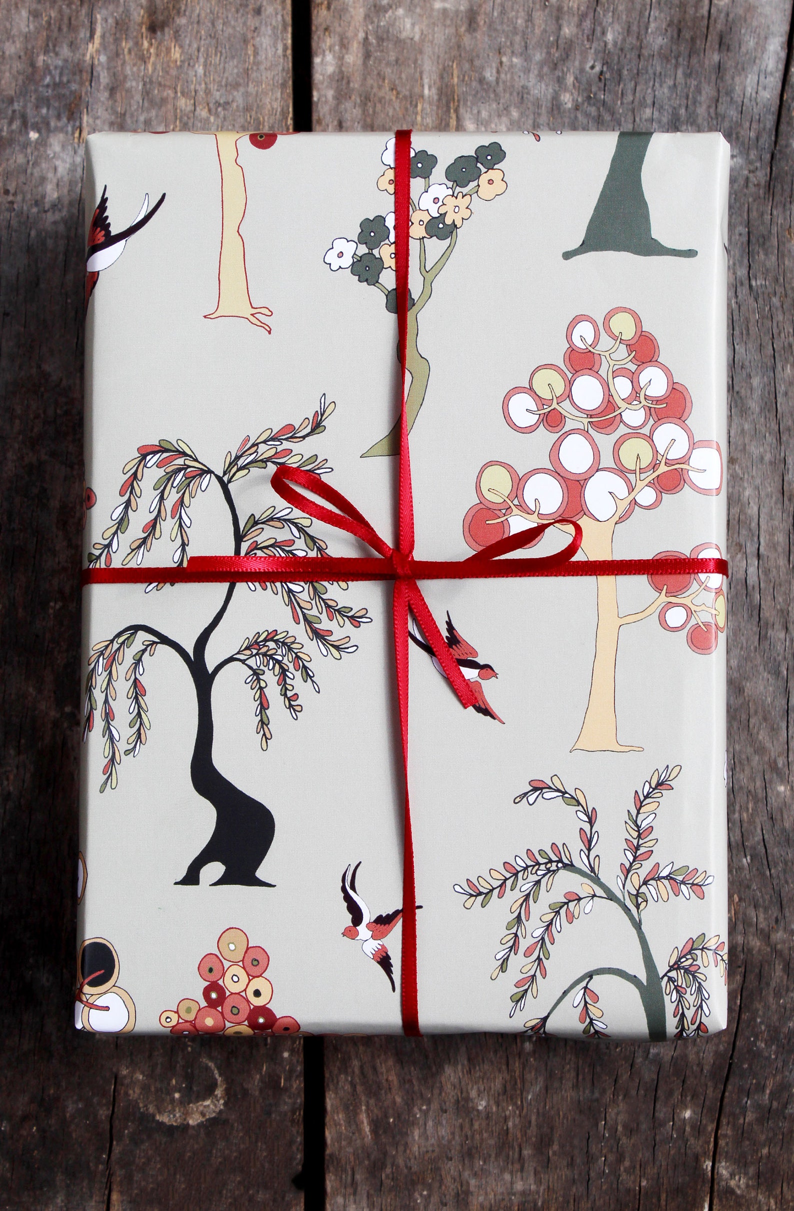 Luxury wrapping paper botanical gift wrap willow pattern Etsy