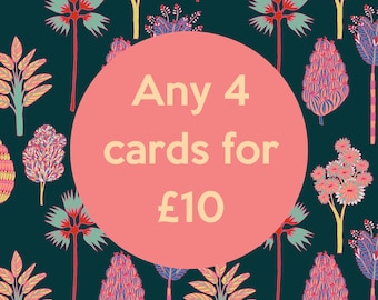 Greeting cards offer- bulk card discount-Birthday Cards- Beautiful cards by Tamzin Harris