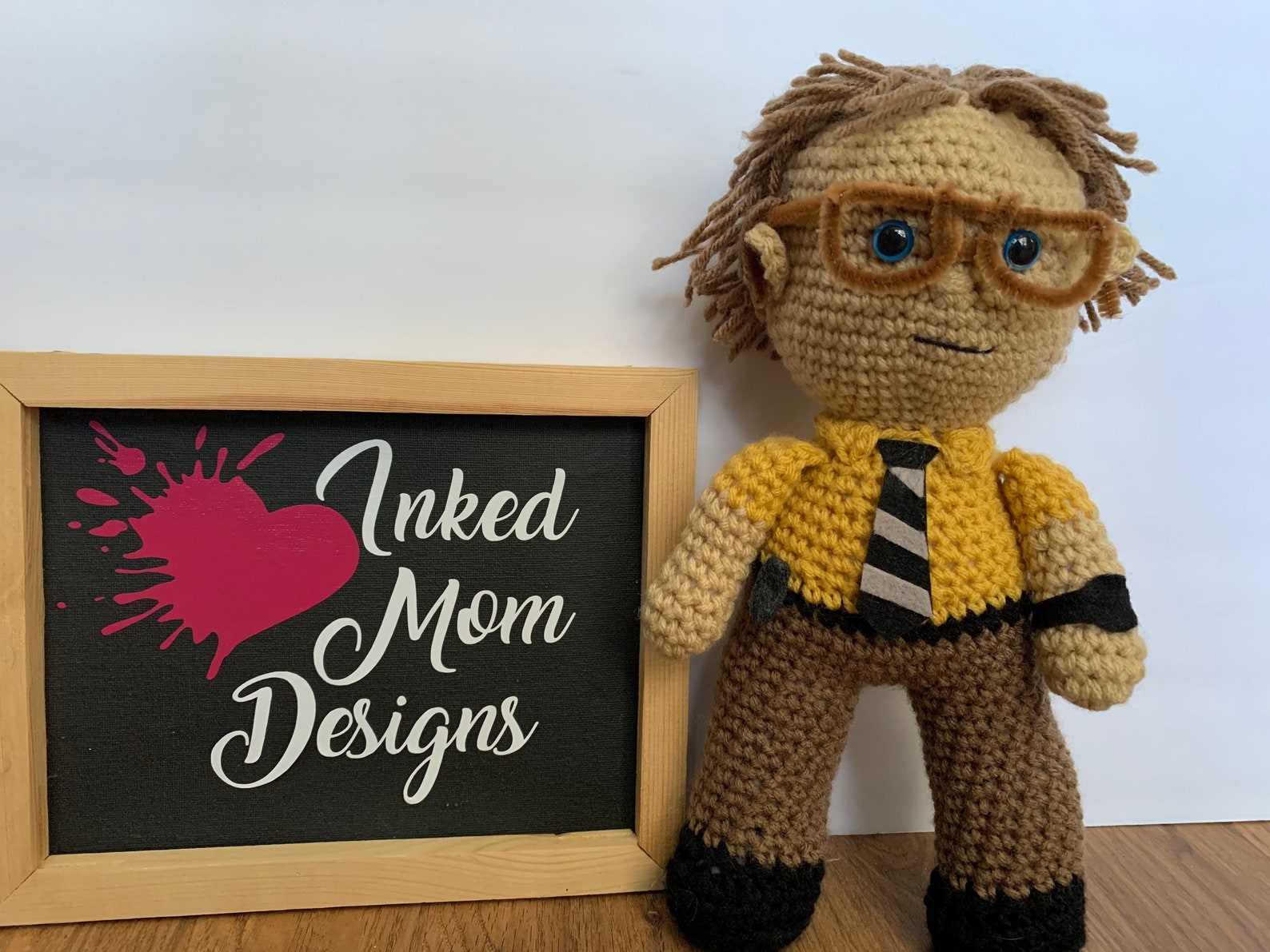 Dwight Shrute the Office crochet amigurumi Etsy