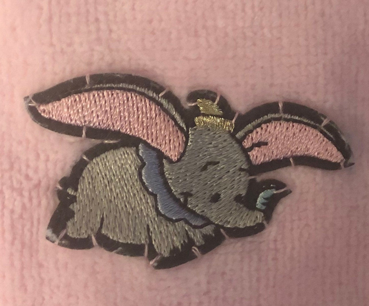 Bath Towels Bathroom Dumbo the Flying Elephant Attraction Patch from