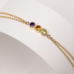 Birthstone Bracelet for Mom, Custom Birthstone Bracelet, Birthstone Jewelry, Family Birthstones, Personalized Gifts, Mothers Day Gift