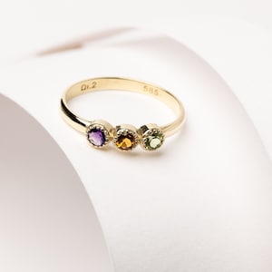 Family Birthstone Ring, Birthstone Ring, Birthstone Ring for Mom, Birthstone Jewelry, Personalized Ring, Mothers Day Ring Personalized