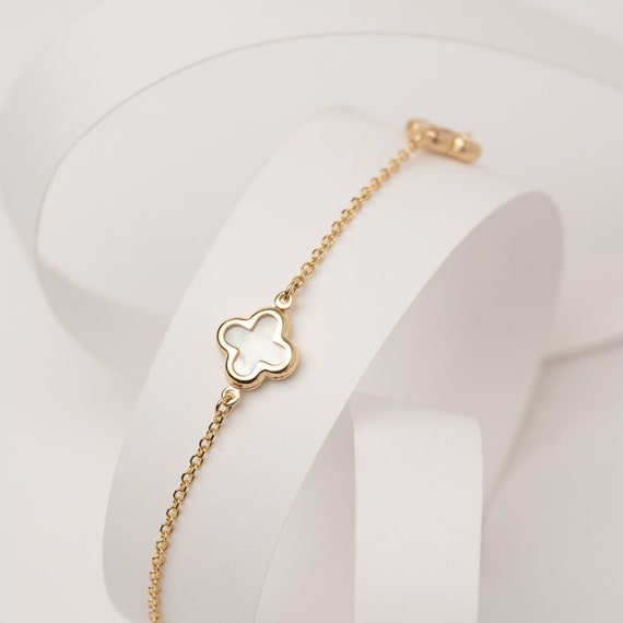 Bracelet four leaf clover discount