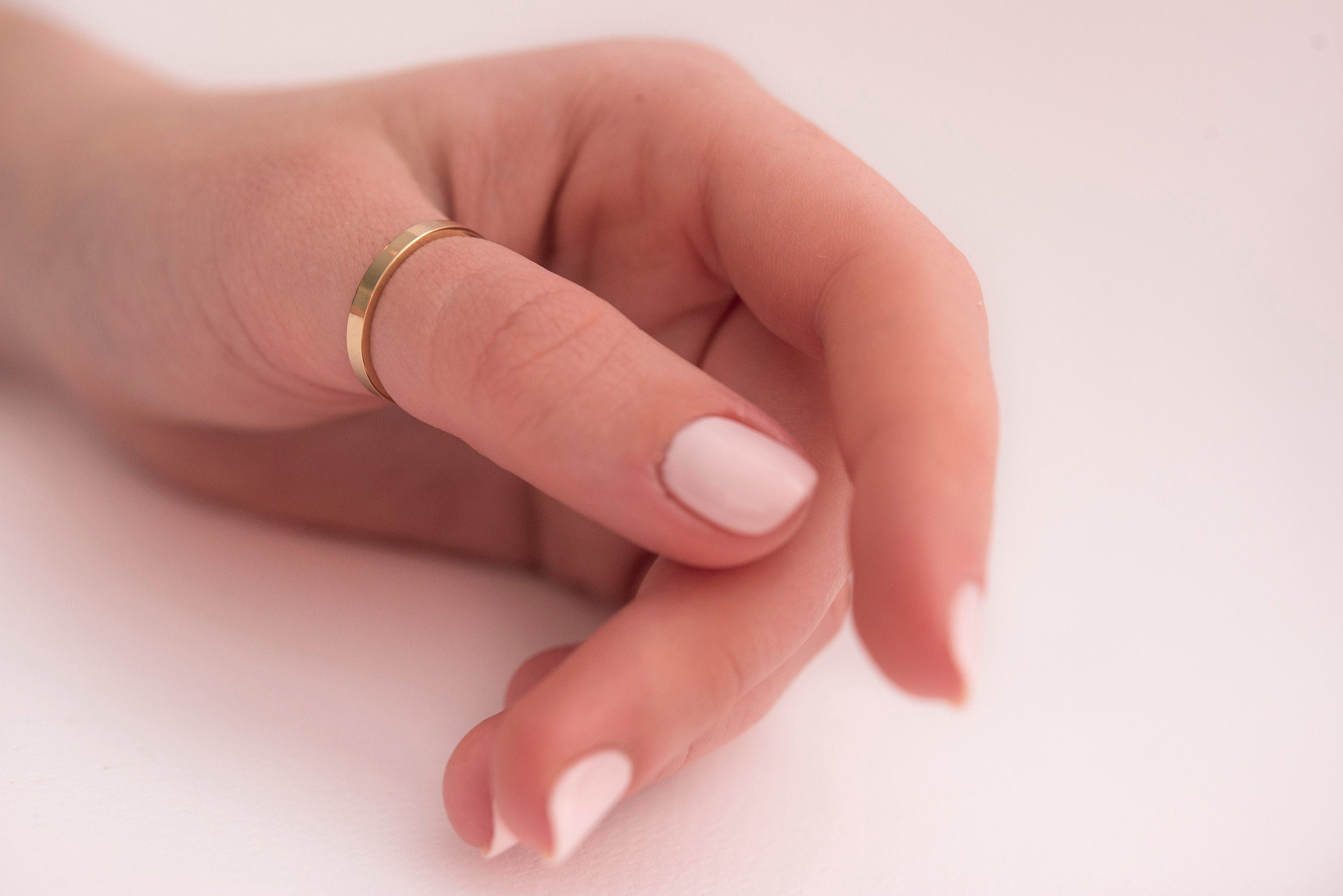 diamond rings 14 karat gold thumb ring