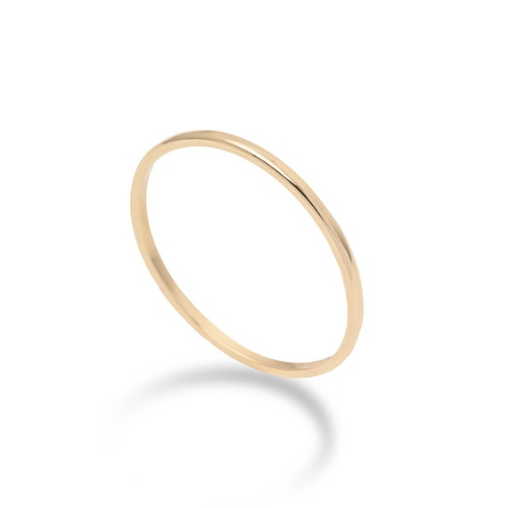 Classic Gold Band Thumb Ring Midi Ring Thumb Ring for | Etsy
